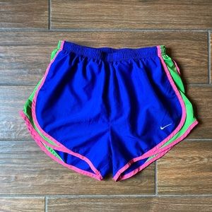 Women’s Nike Shorts - purple/pink/green